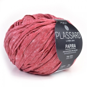 Plassard Papira - Pelote de 100 gr - Coloris 61 Rouge Hermés