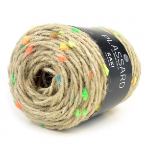 Plassard Raki - Pelote de 100 gr - Coloris 108 Fluo