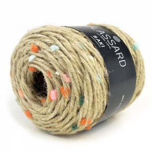 Plassard Raki - Pelote de 100 gr - Coloris 98 Multicolore