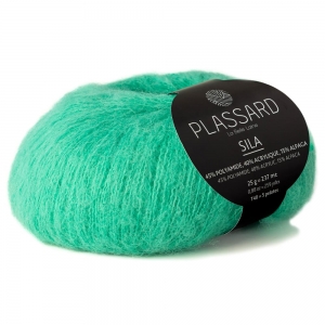 Plassard Sila - Pelote de 25 gr - Coloris 109 Menthe