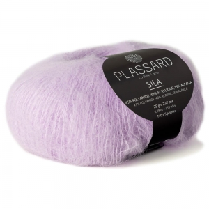 Plassard Sila - Pelote de 25 gr - Coloris 25 Lavande