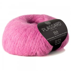 Plassard Sila - Pelote de 25 gr - Coloris 35 Rose Bonbon