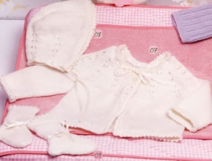 104/09 Chaussettes à ruban en Câline