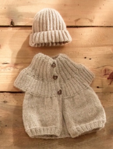 112/02 : Gilet à côtes en Plassard Alpaga