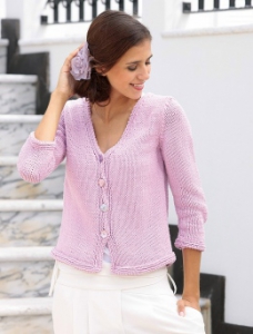 115/08 : Cardigan en Plassard Plassard Eole