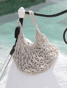 115/35 : Sac ajouré (petit sac) en Plassard Sable