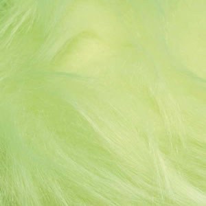 Pompon acrylique aspect fourrure diam. 6,5 cm Schachenmayr - Jaune fluo