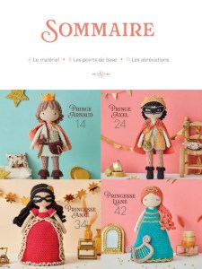 Princes et princesses au crochet - Editions de Saxe