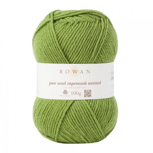 Rowan Pure Wool Superwash Worsted - Pelote de 100 gr - 125 Olive