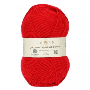 Rowan Pure Wool Superwash Worsted - Pelote de 100 gr - 136 Cardinal