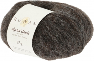 Rowan Alpaca Classic - Pelote de 25 gr - 117 Sierra Melange