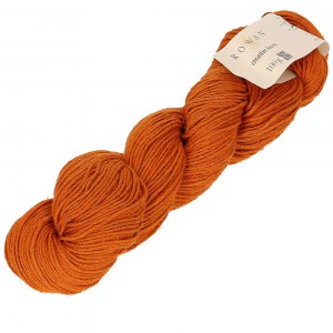 Rowan Creative Linen - Echeveau de 100 gr - 651 Pumpkin