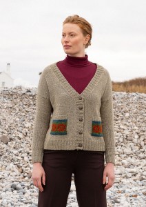 Modèle Donatella Gilet en Rowan Felted Tweed