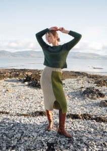 Modèle Vivienne Jupe en Rowan Felted Tweed