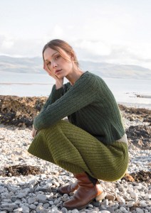 Modèle Vivienne Jupe en Rowan Felted Tweed