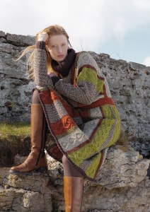 Modèle Gianni Dress Robe en Rowan Felted Tweed