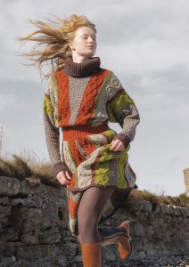 Modèle Gianni Dress Robe en Rowan Felted Tweed