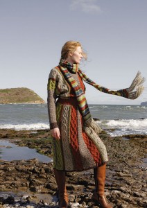 Modèle Pierre Echarpe en Rowan Felted Tweed et Fine Tweed Haze