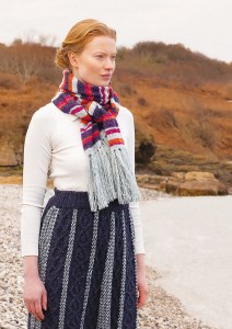 Modèle Gianni Skirt Jupe en Rowan Felted Tweed