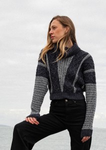 Modèle Gianni Sweater Pull en Rowan Felted Tweed