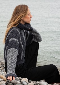 Modèle Gianni Sweater Pull en Rowan Felted Tweed