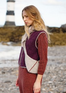 Modèle Ralph Sac en Rowan Kidsilk Haze et Felted Tweed