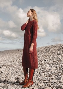 Modèle Vera Robe-Pull en Rowan Felted Tweed