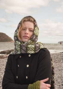 Modèle Marc Echarpe en Rowan Alpaca Classic