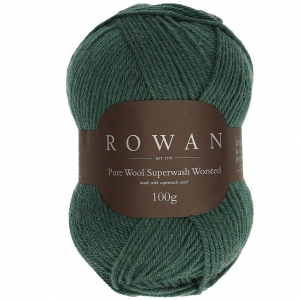 Rowan Pure Wool Superwash Worsted - Pelote de 100 gr - 200 Verdant