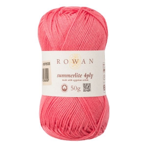 Rowan Summerlite 4Ply - Pelote de 50 gr - 442 Coral Blush