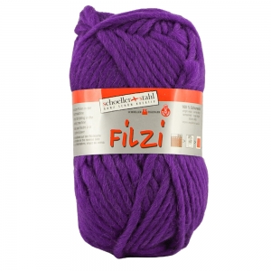 Schoeller et Stahl Filzi - Pelote de 50 gr - Coloris 17 Aubergine