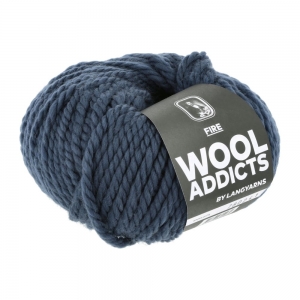 WoolAddicts by Lang Yarns Fire - Pelote de 100 gr - Coloris 0174 Dusk