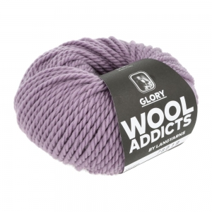 WoolAddicts by Lang Yarns Glory - Pelote de 50 gr - Coloris 0146 Mauve