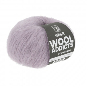 WoolAddicts by Lang Yarns Honor - Pelote de 50 gr - Coloris 0146 Mauve