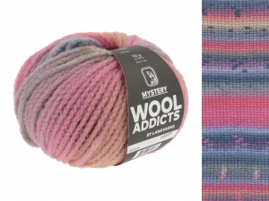 WoolAddicts by Lang Yarns Mystery - Pelote de 50 gr - Coloris 0014 Pink/Lilac/Grey