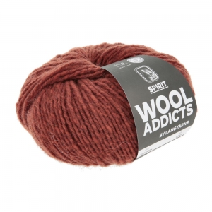 WoolAddicts by Lang Yarns Spirit - Pelote de 50 gr - Coloris 0076 Auburn