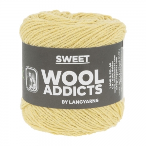 WoolAddicts by Lang Yarns Sweet - Pelote de 50 gr - Coloris 0014 Yellow