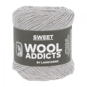 WoolAddicts by Lang Yarns Sweet - Pelote de 50 gr - Coloris 0024 Grey