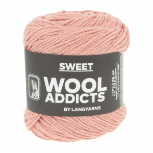 WoolAddicts by Lang Yarns Sweet - Pelote de 50 gr - Coloris 0029 Melon