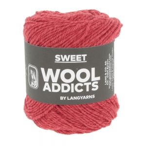 WoolAddicts by Lang Yarns Sweet - Pelote de 50 gr - Coloris 0060 Red