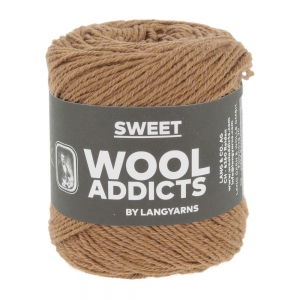 WoolAddicts by Lang Yarns Sweet - Pelote de 50 gr - Coloris 0096 Brown