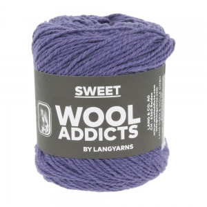 WoolAddicts by Lang Yarns Sweet - Pelote de 50 gr - Coloris 0106 Indigo