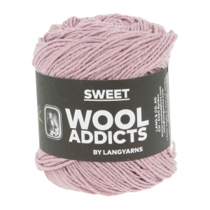 WoolAddicts by Lang Yarns Sweet - Pelote de 50 gr - Coloris 0109 Oleander