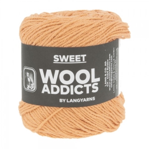 WoolAddicts by Lang Yarns Sweet - Pelote de 50 gr - Coloris 0159 Tangerine