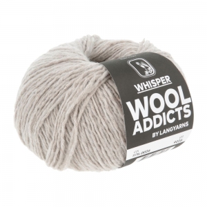 WoolAddicts by Lang Yarns Whisper - Pelote de 50 gr - Coloris 0026 Beige