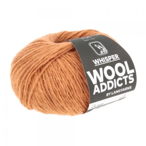 WoolAddicts by Lang Yarns Whisper - Pelote de 50 gr - Coloris 0059 Orange