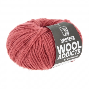 WoolAddicts by Lang Yarns Whisper - Pelote de 50 gr - Coloris 0060 Tomato