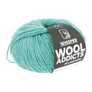 WoolAddicts by Lang Yarns Whisper - Pelote de 50 gr - Coloris 0073 Emerald