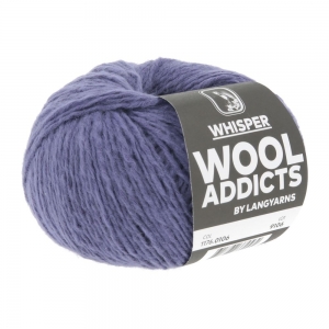 WoolAddicts by Lang Yarns Whisper - Pelote de 50 gr - Coloris 0106 Royal