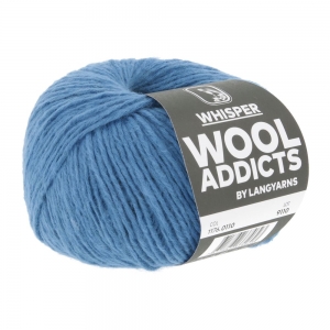 WoolAddicts by Lang Yarns Whisper - Pelote de 50 gr - Coloris 0110 Lagoon